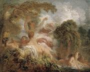 Jean-Honore Fragonard The Bathers France oil painting reproduction